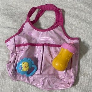 Baby Doll Diaper Bag & Accessories 🩷